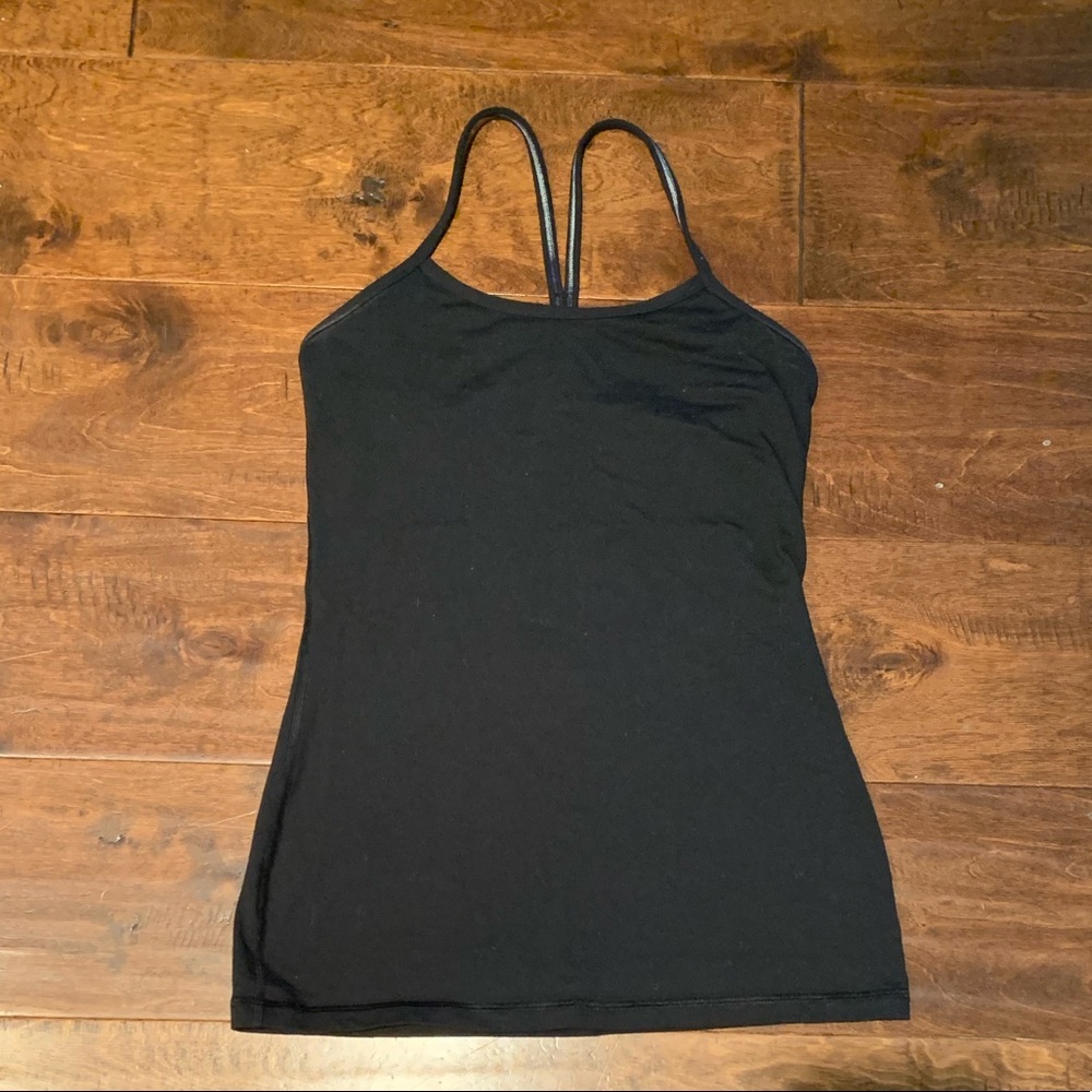 lululemon black tank